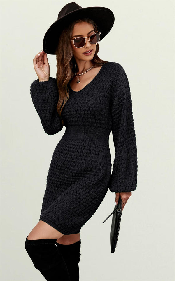 Jumper Mini Drees In Zwart